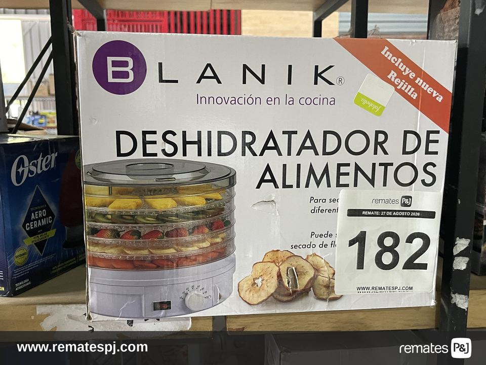 DESHIDRATADOR DE ALIMENTOS