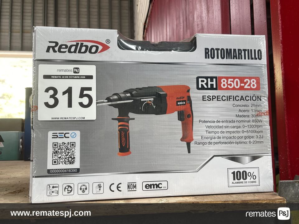 Rotomartillo Redbo