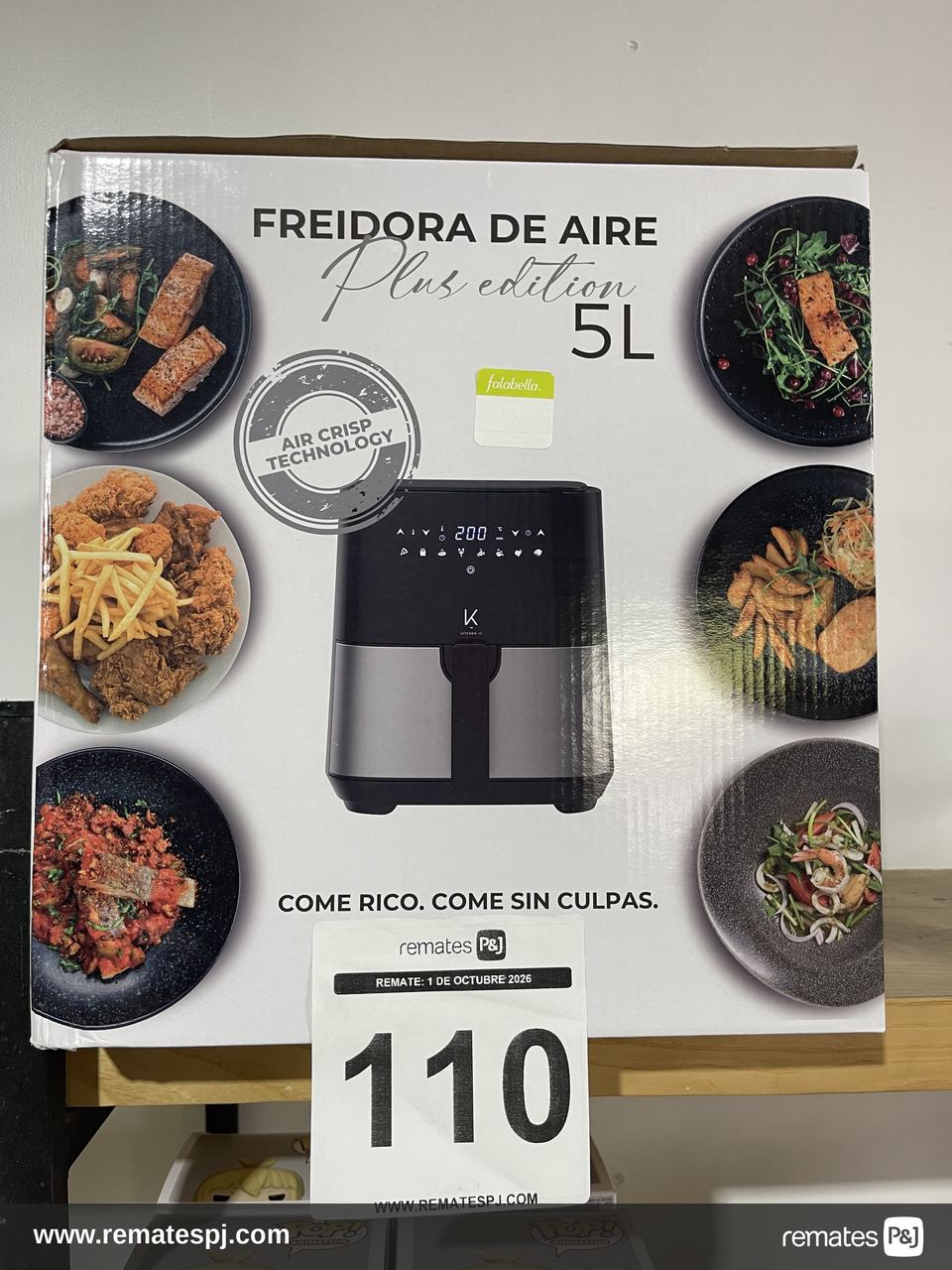 Freidora de Aire Plus Edition 5L Kitchen-It