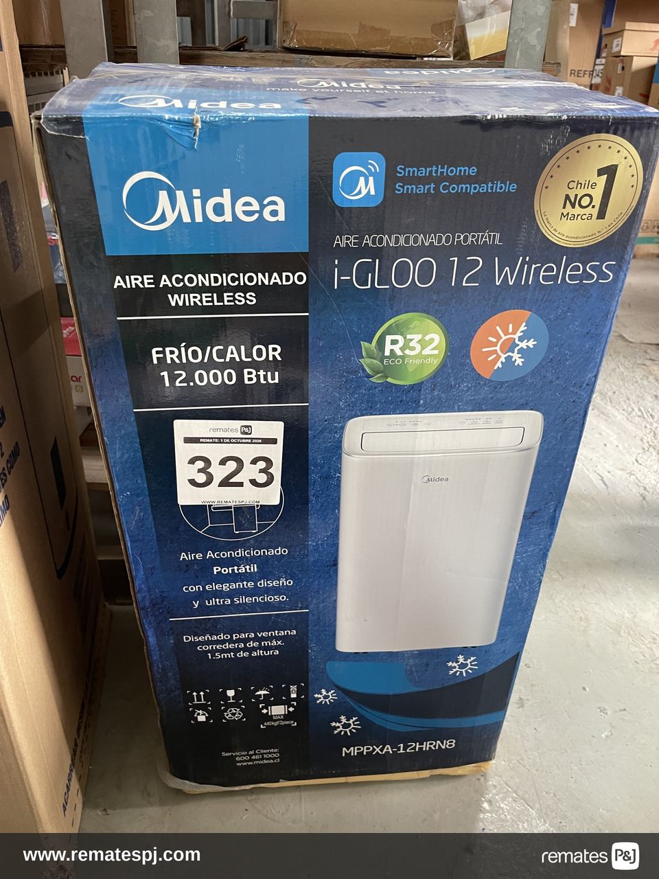 Aire acondicionado Frío/Calor 12.000 BTU Midea