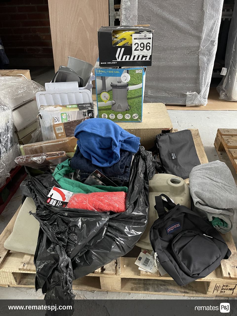 Pallet variedad de productos