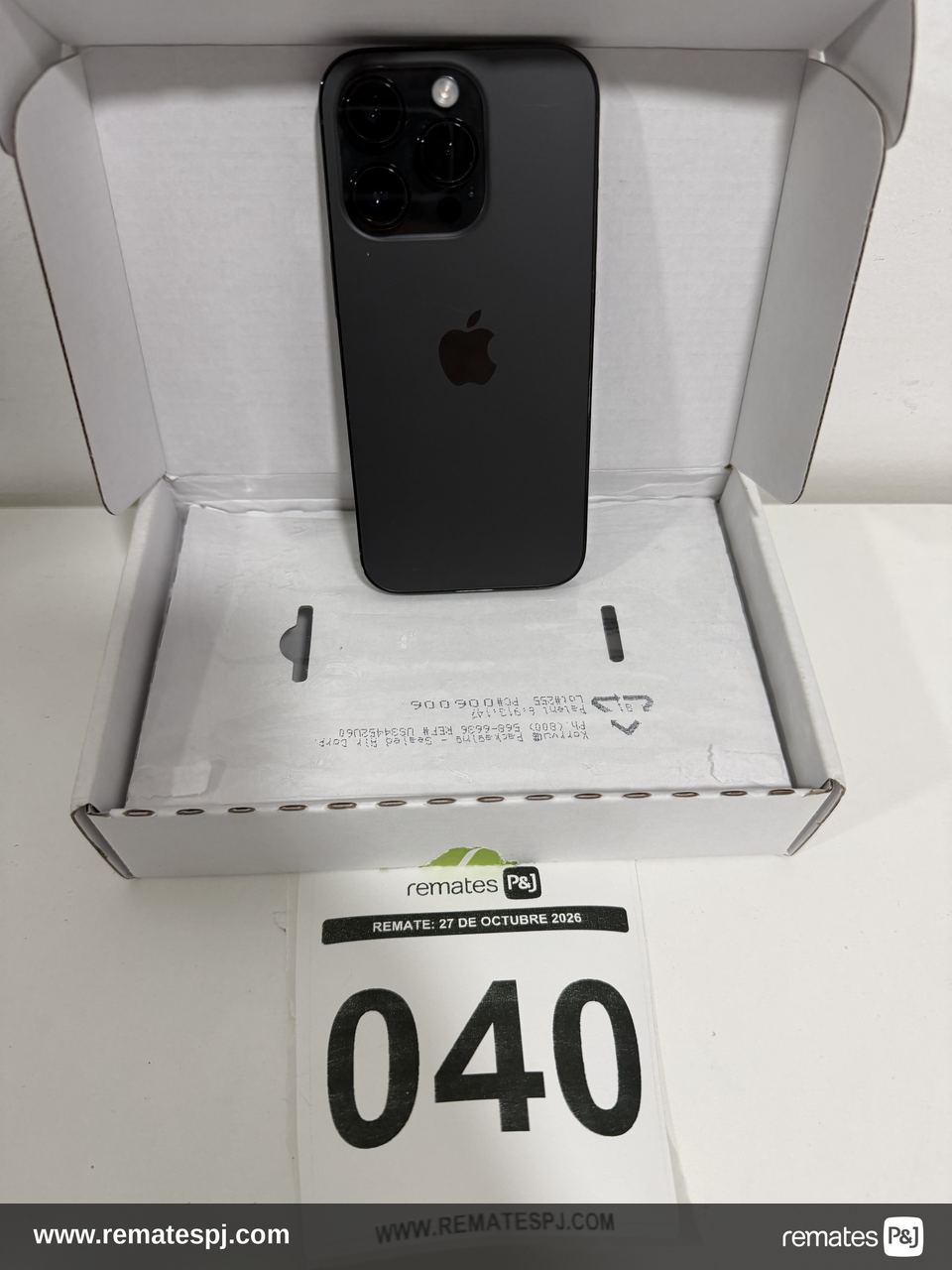 Apple Iphone 14 Pro 256GB Negro Reacondicionado