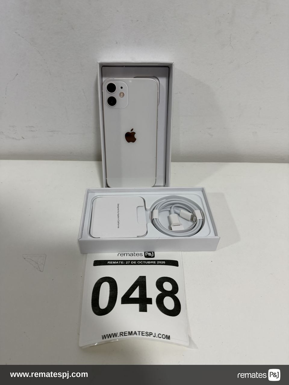 Apple iPhone 12 mini 128 GB Blanco - Reacondicionado