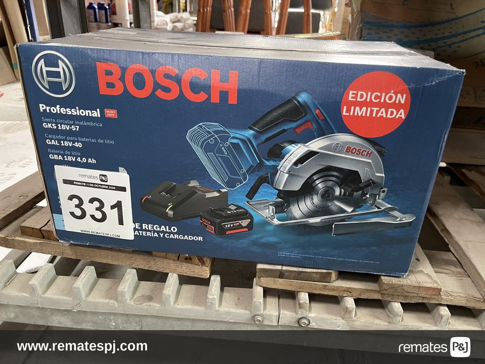 Sierra circular inalámbrica Bosch