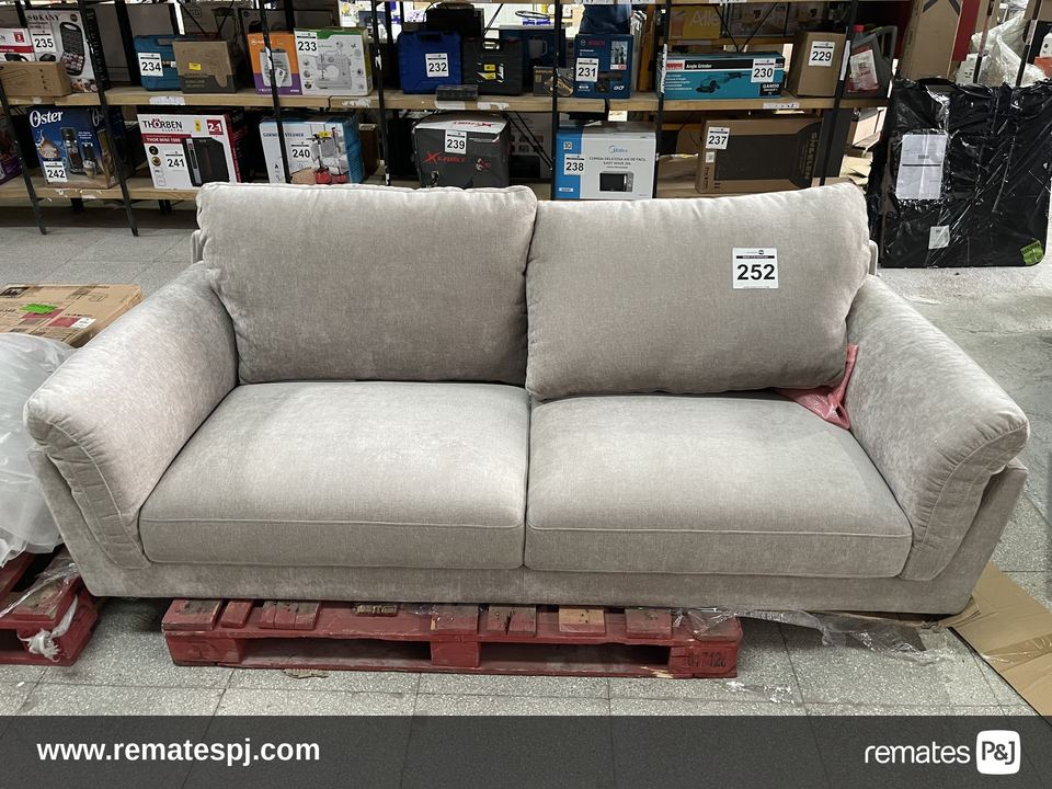 Sillon 2 cuerpos Gris ROSEN