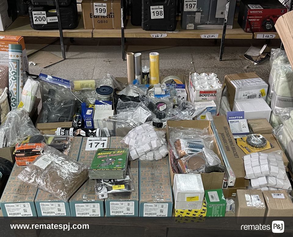 PALLET VARIEDAD DE ARTICULOS DE FERRETERIA