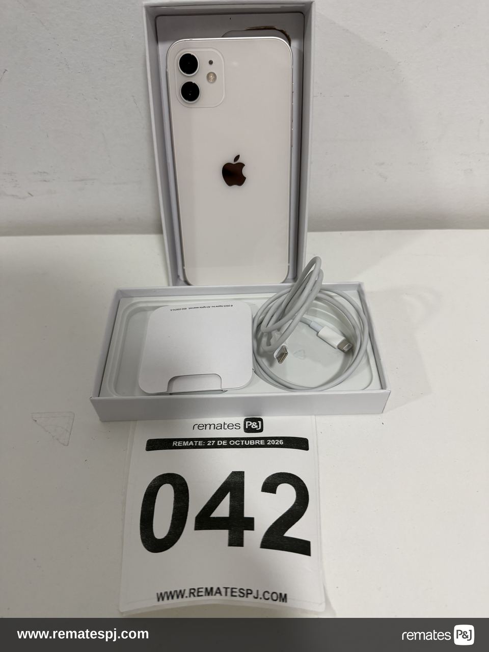 Apple iPhone 12 128 GB Blanco - Reacondicionado