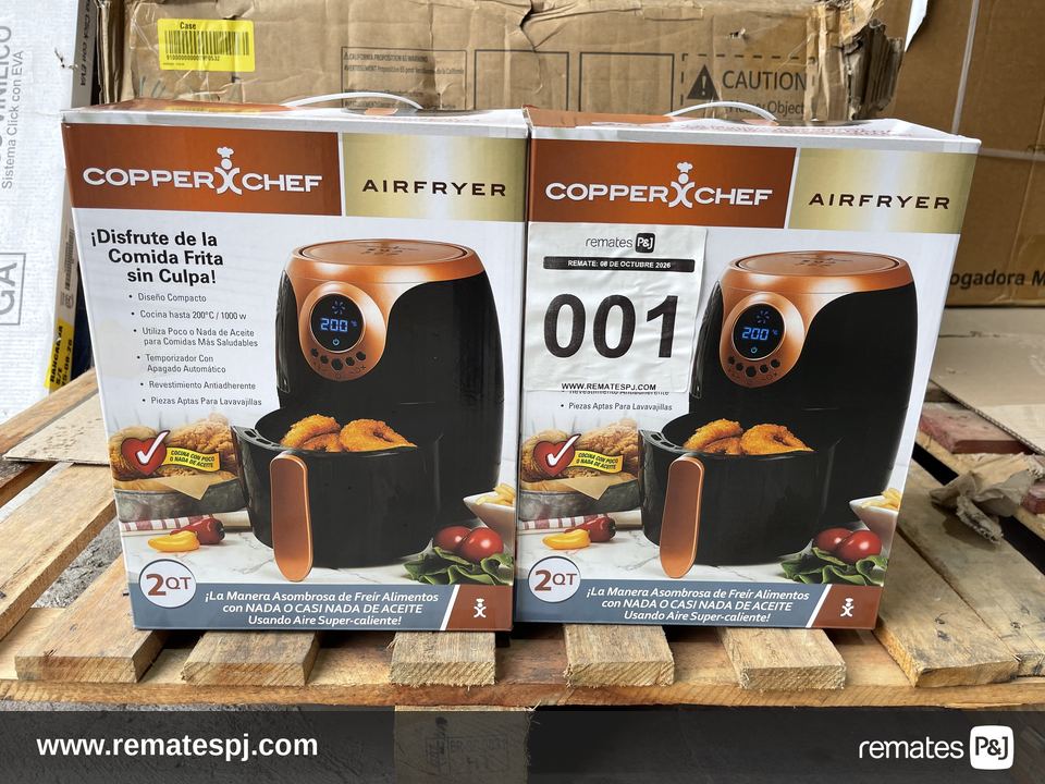 FREIDORA DE AIRE COPPERCHEF