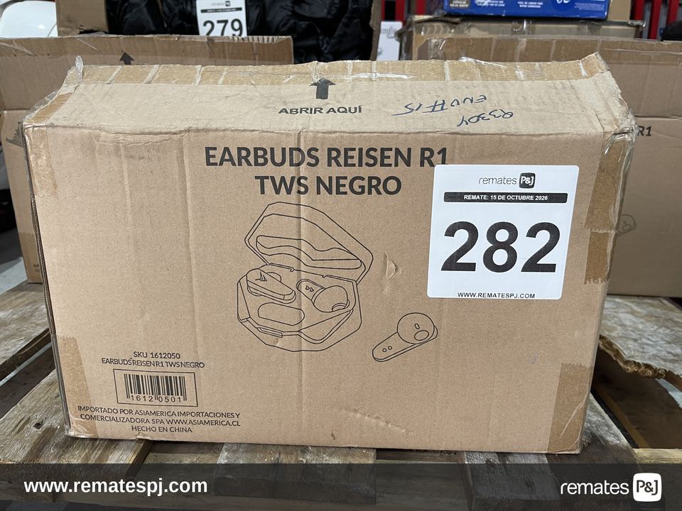 Auriculares inalámbricos Earbuds Reisen R1 TWS negro