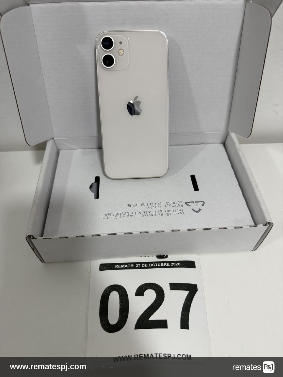 iPhone 12 Mini 64GB Blanco Reacondicionado
