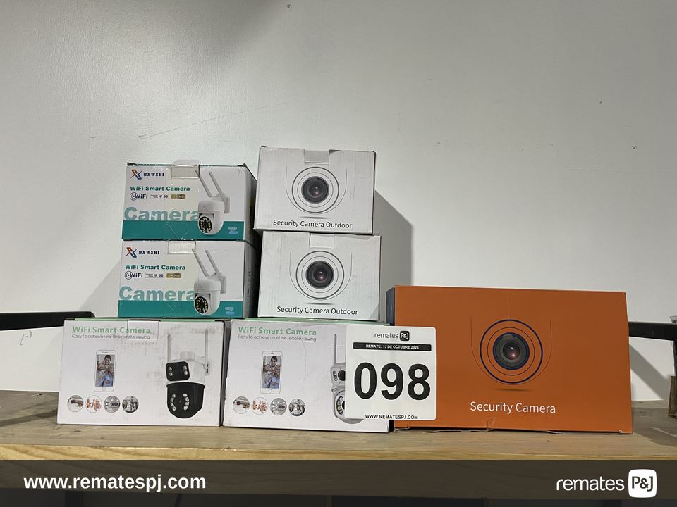 Variedad de Cámaras de Seguridad