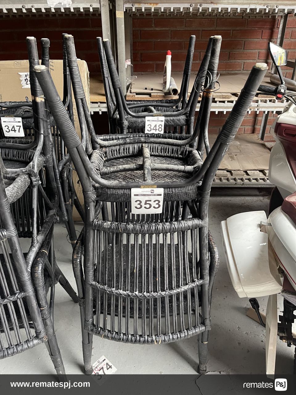 Sillas de terraza