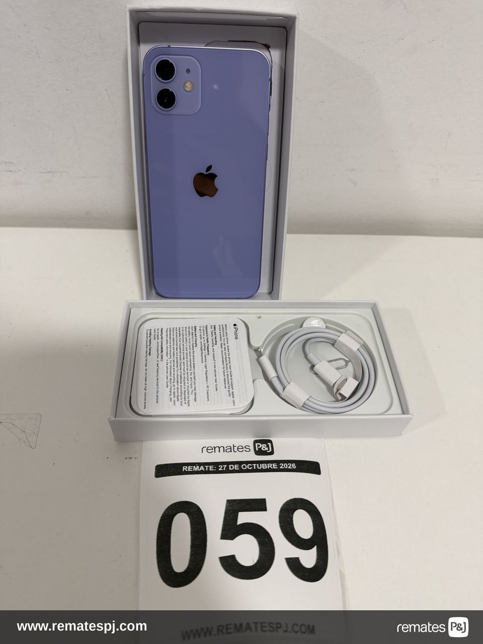 Apple iPhone 12 128 GB Púrpura - Reacondicionado