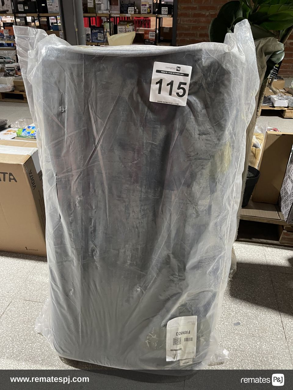 TOPPER BLACK LISO NEGRO 1,5PLZ