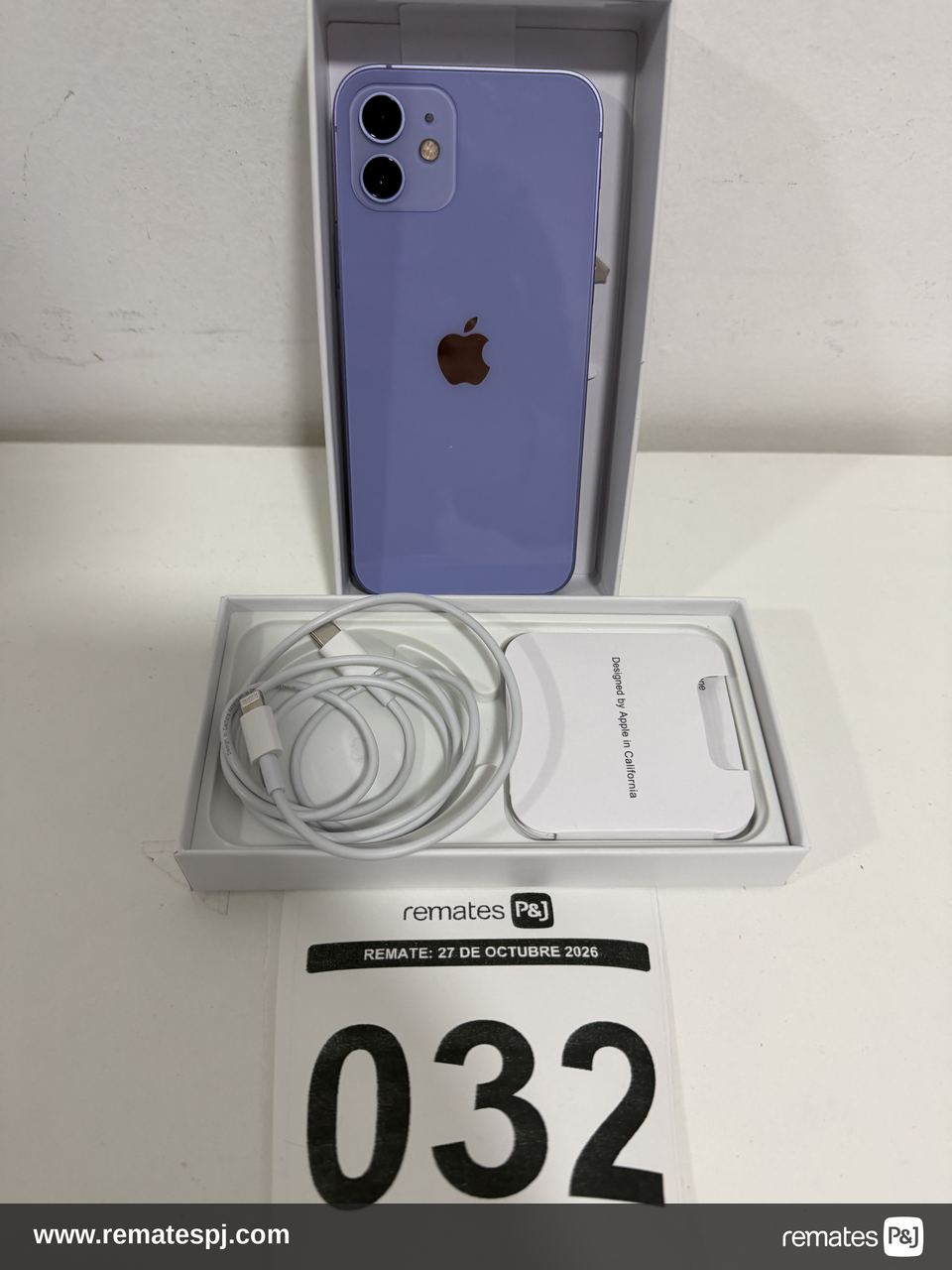 Apple iPhone 12 128 GB Púrpura - Reacondicionado