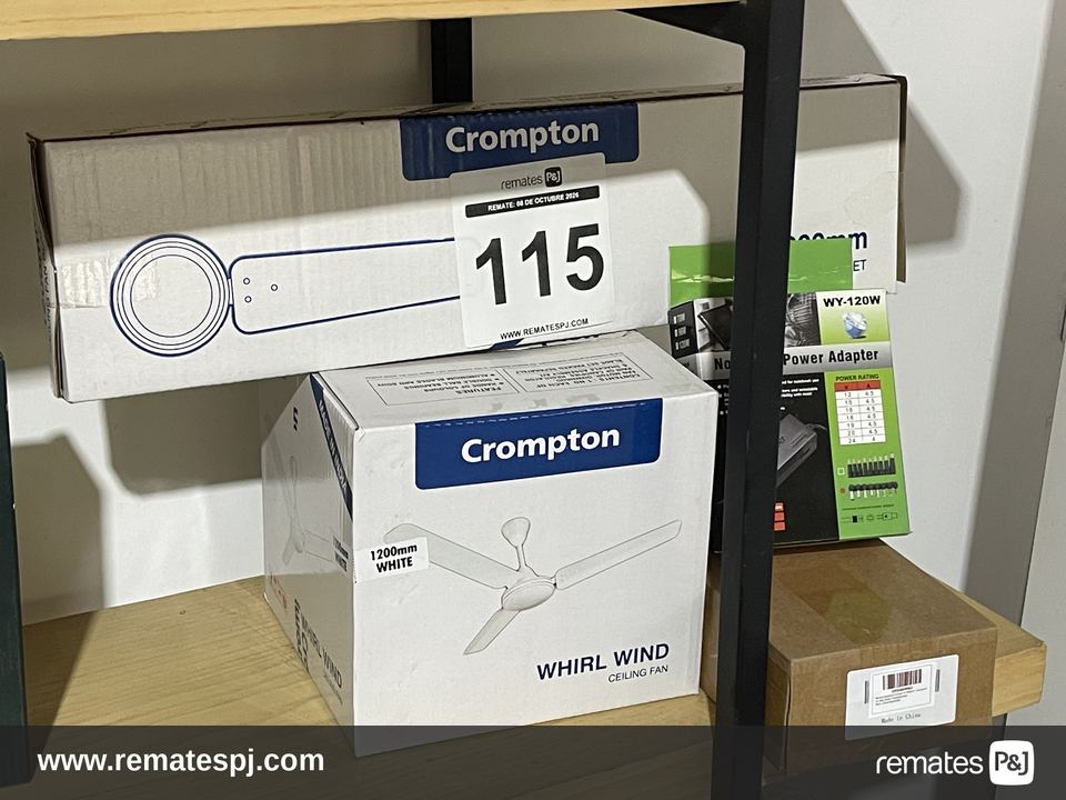 PALLET VARIEDAD DE ARTICULOS PARA EL HOGAR (Ventiladores - Resina - Otros)