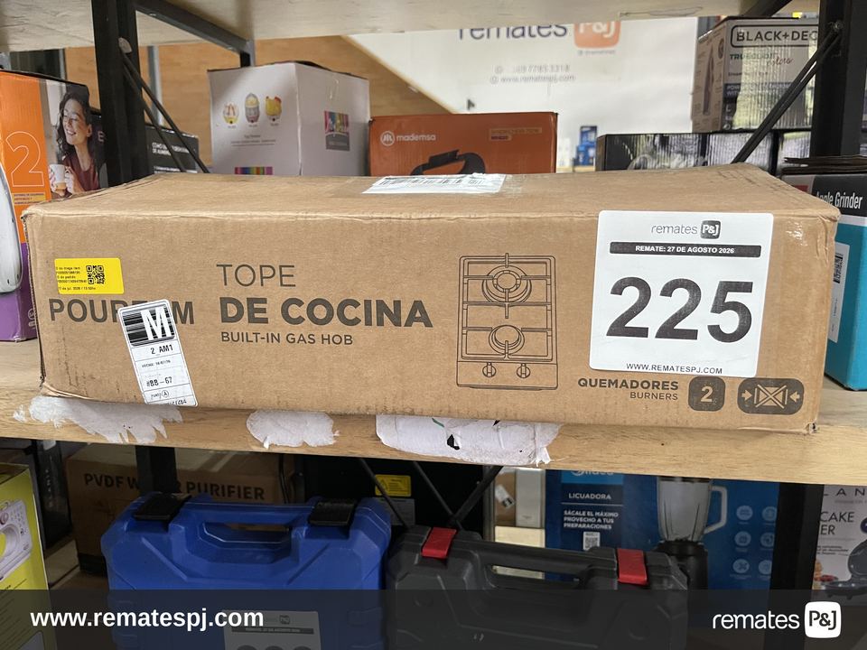 Parrilla De Gas Acero Inox Estufas Para Empotrar 2 Quemadore