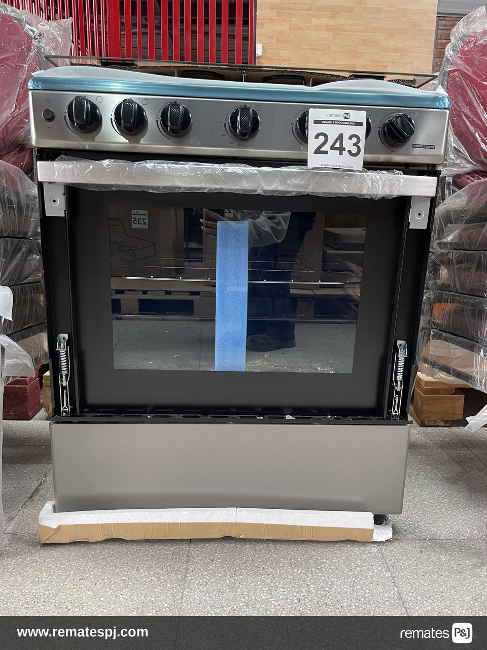 COCINA 6 PLATOS FM5SSC INOX MADEMSA SILVER (Con Detalle)