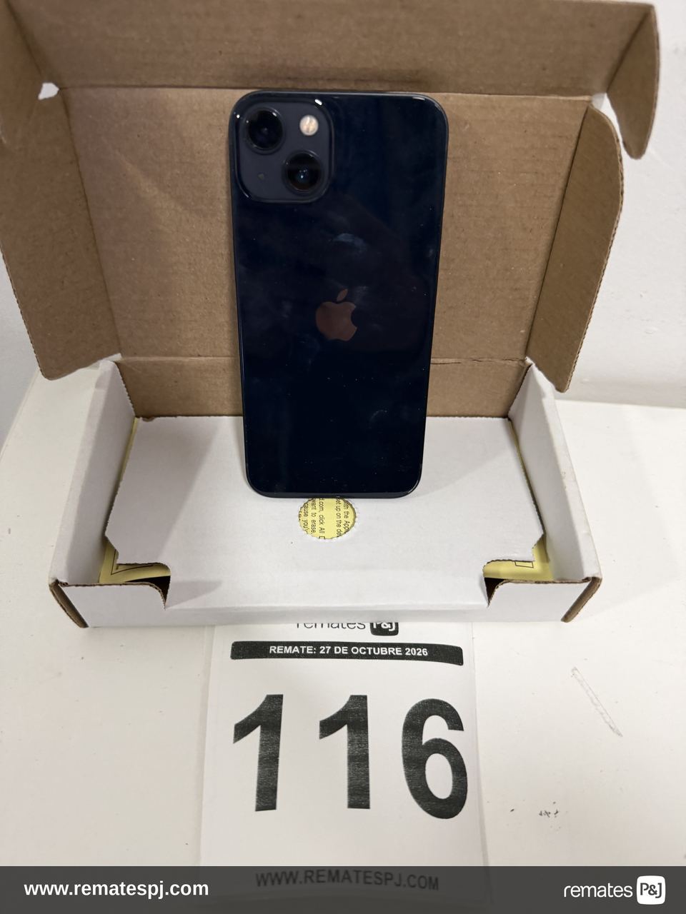 iPhone 13 128GB Negro Reacondicionado