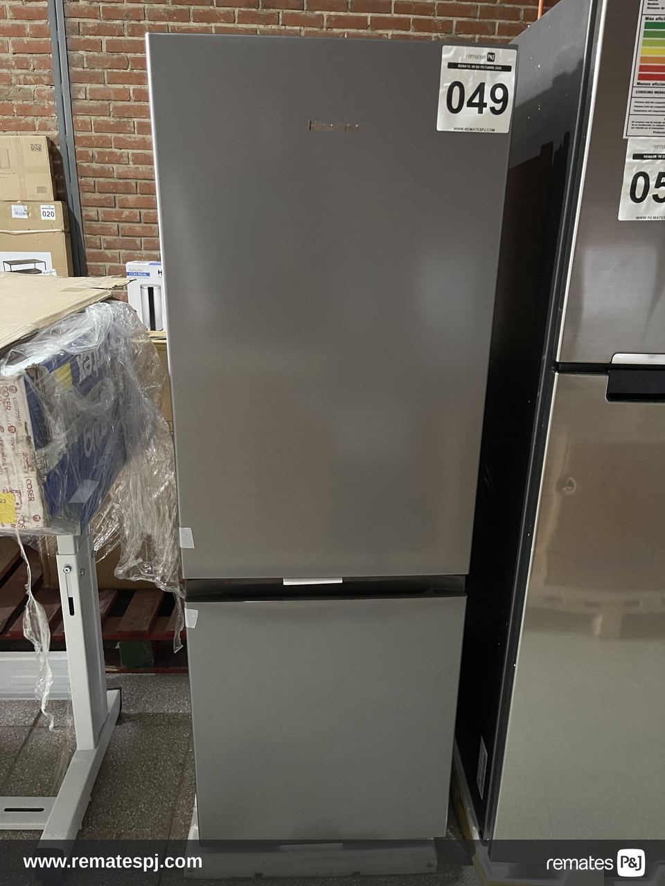 Refrigerador bottom freezer 165LT hisense