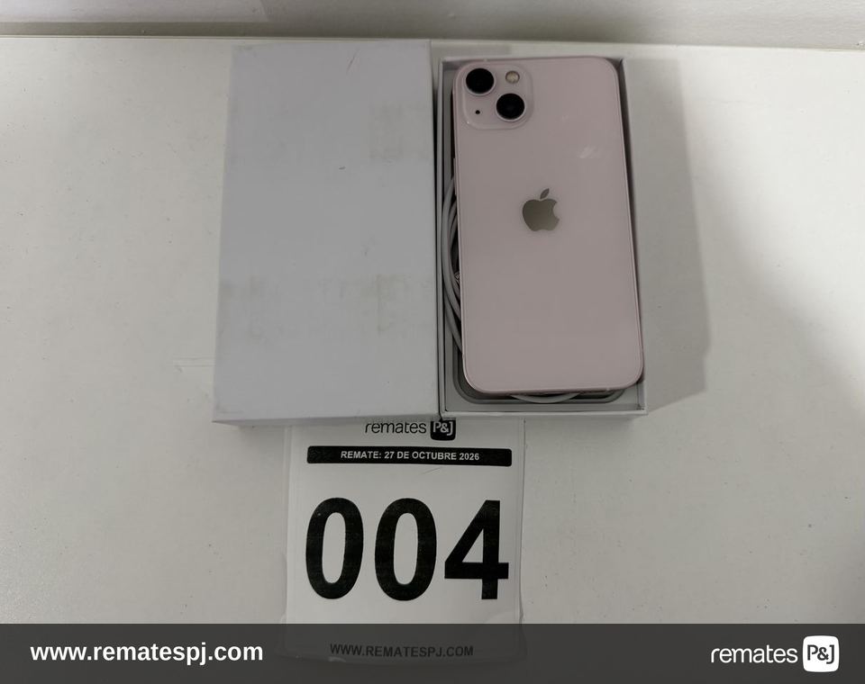 Apple iPhone 13 256GB Rosado Reacondicionado