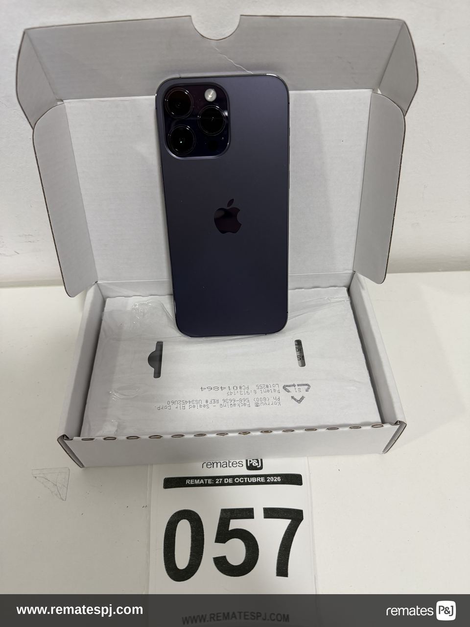 Apple iPhone 14 Pro Max 256GB Morado Reacondicionado