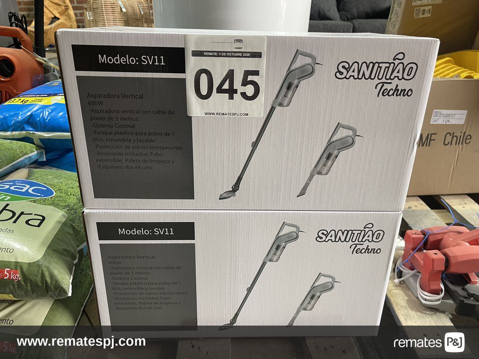 Aspiradora vertical Sanitiao Techno