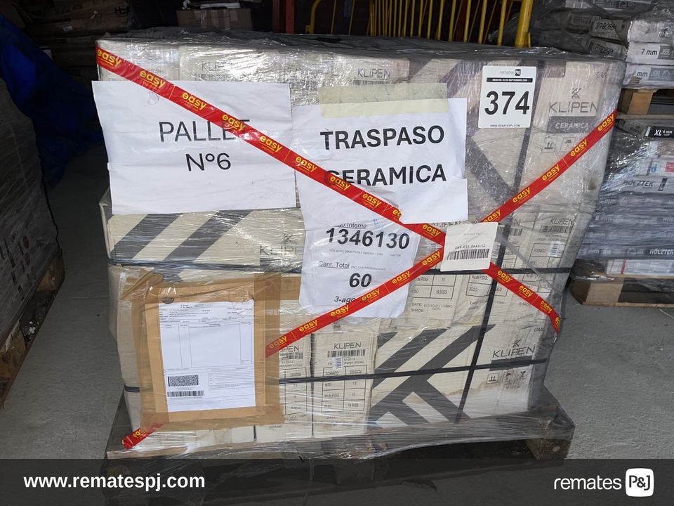 Pallet cerámica