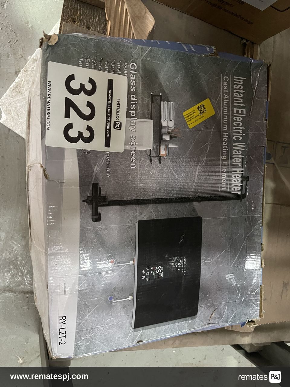 Calentador de agua eléctrico instantáneo baño 8500w