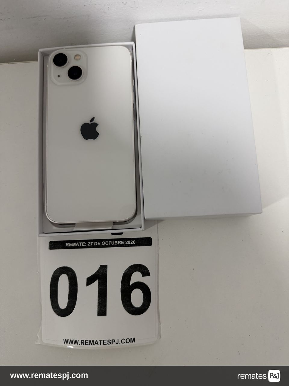 Apple iPhone 13 128GB Blanco Reacondicionado