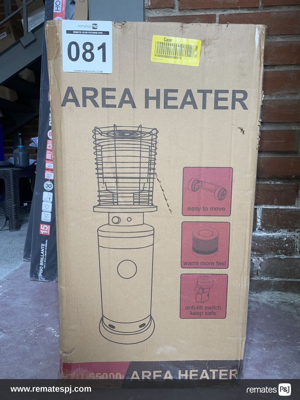 Estufa a Gas para Terraza