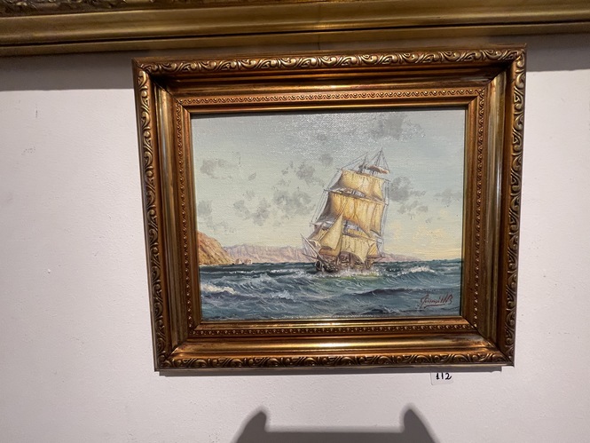 VELERO EN ALTA MAR