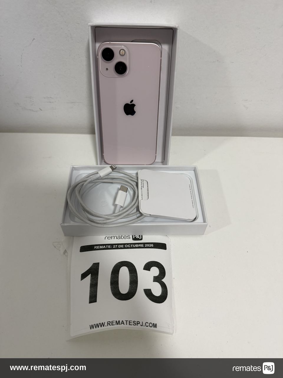 Apple iPhone 13 mini 128GB Rosado Reacondicionado