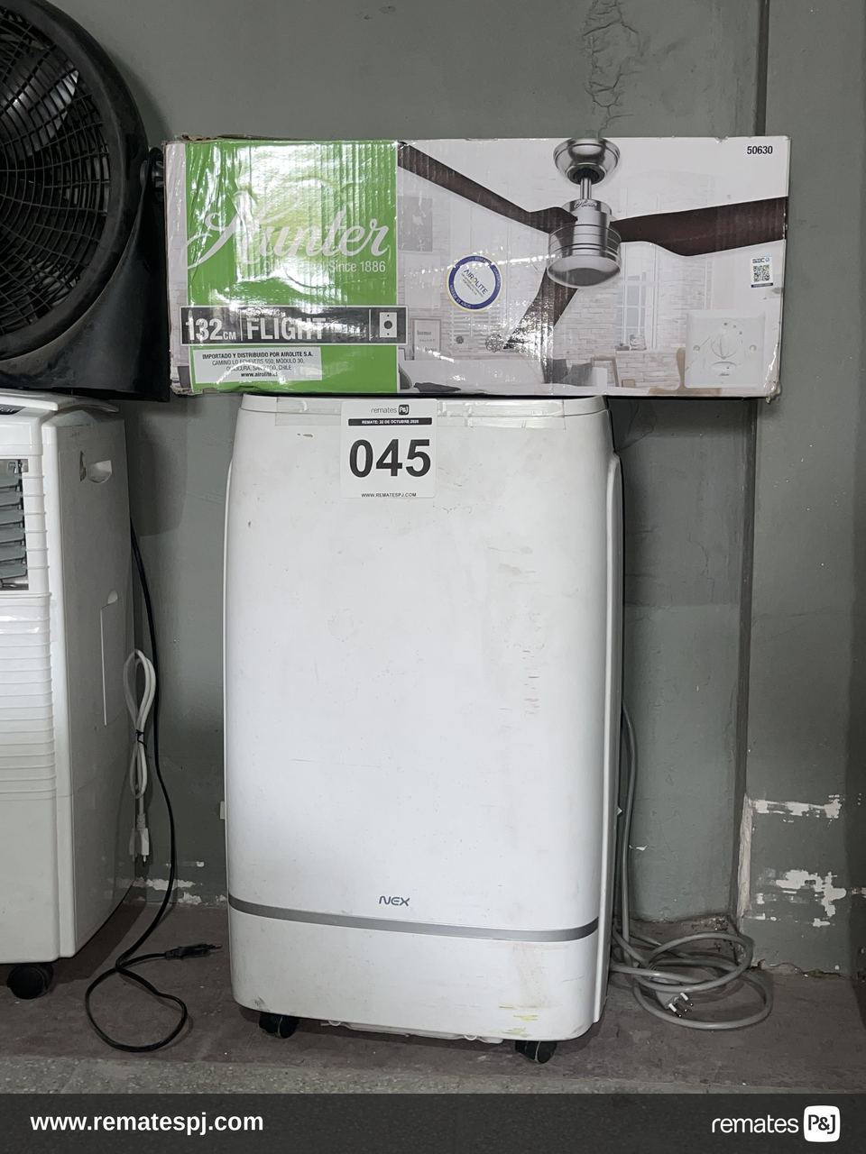 Aire Acondicionado NEX + Ventilador de Techo Hunter