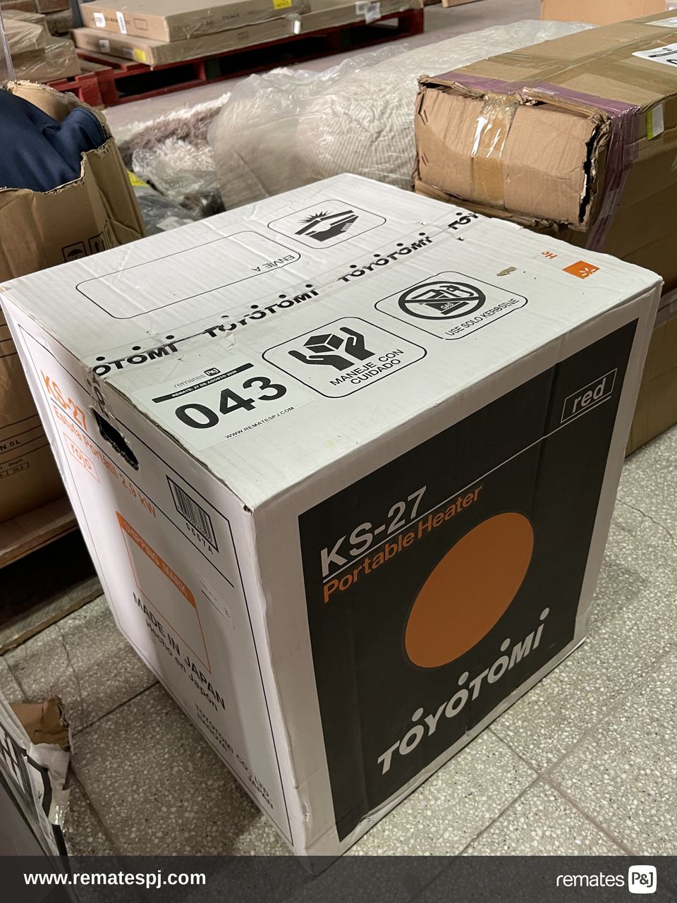 ESTUFA PORTATIL 2.9KW KS-27 TOYOTOMI