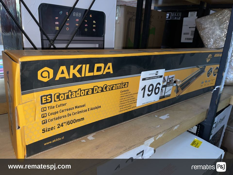 Cortadora de Cerámica Manual 24"/600mm AKILDA