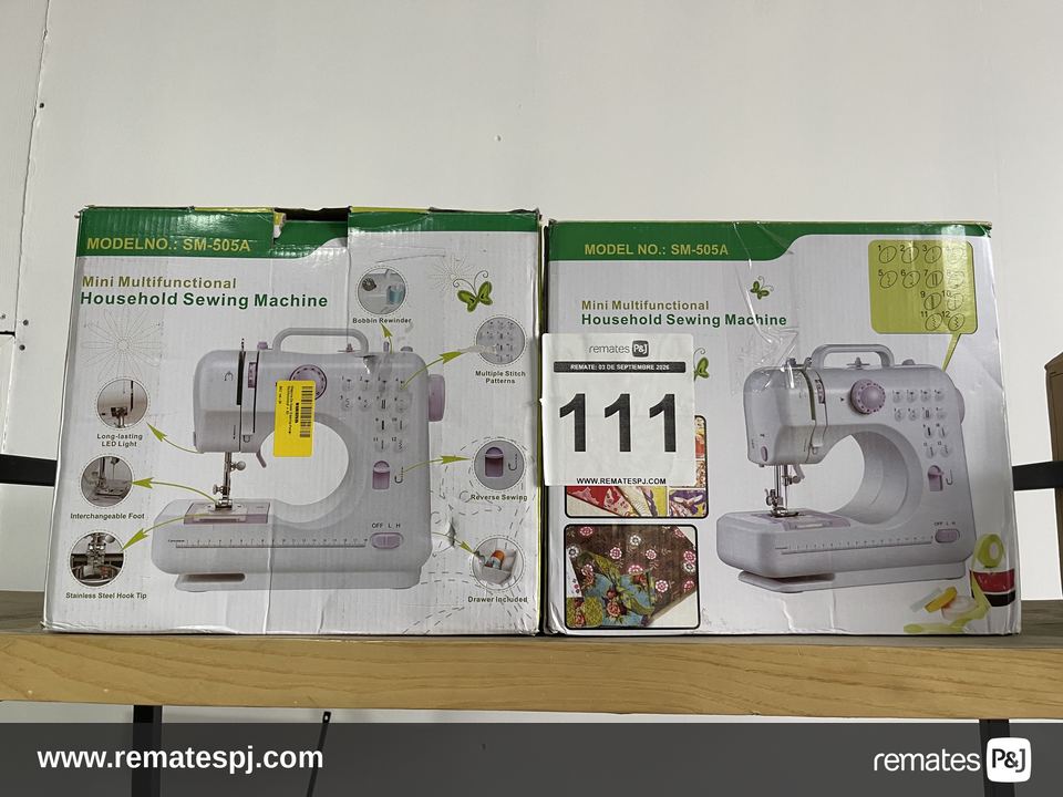 Maquina de Coser Electrica Portatil SM-505A