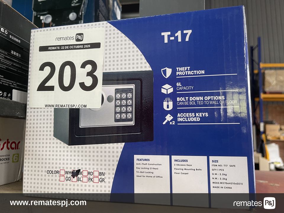 Caja de Seguridad 6L