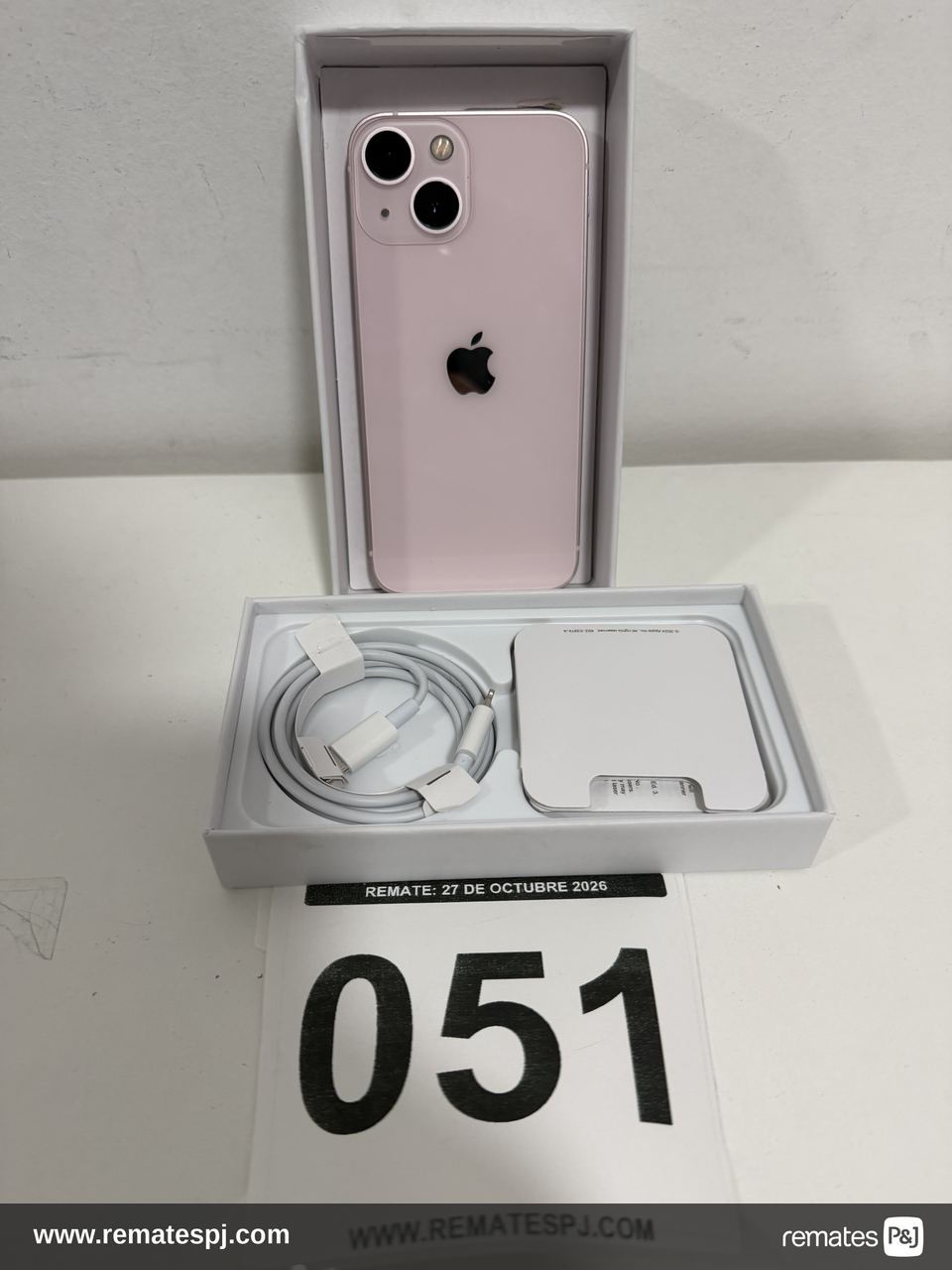 Apple iPhone 13 mini 128GB Rosado Reacondicionado