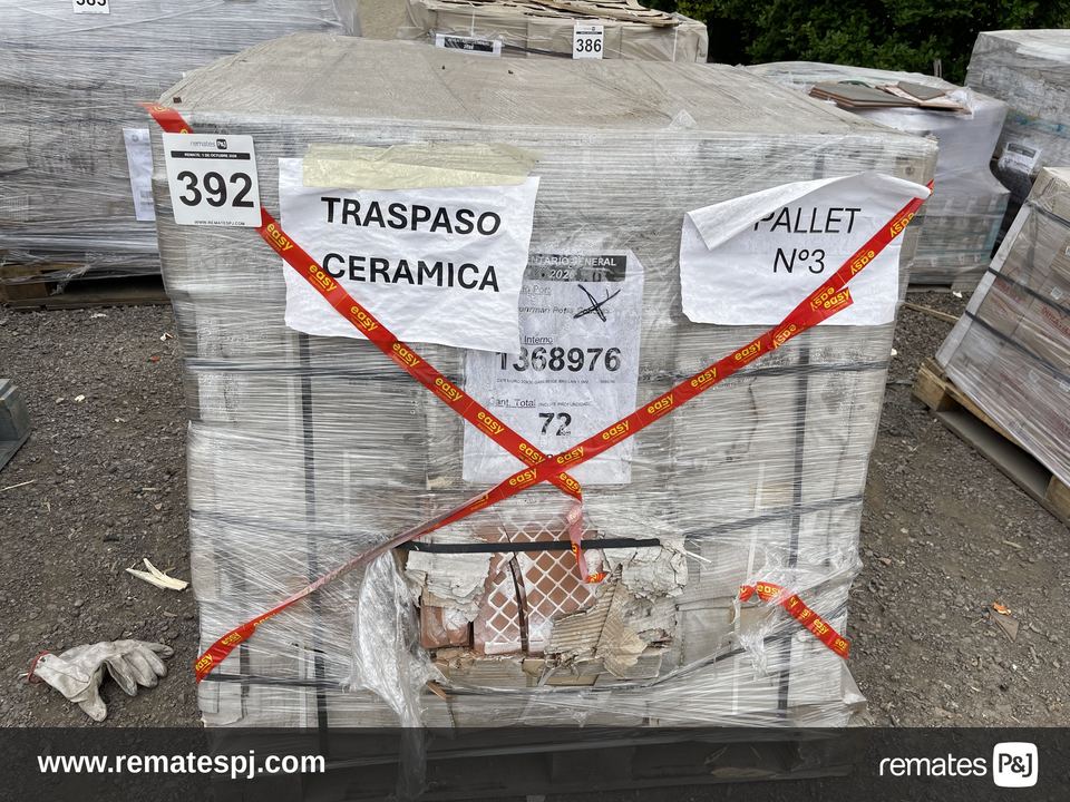 Pallet cerámica