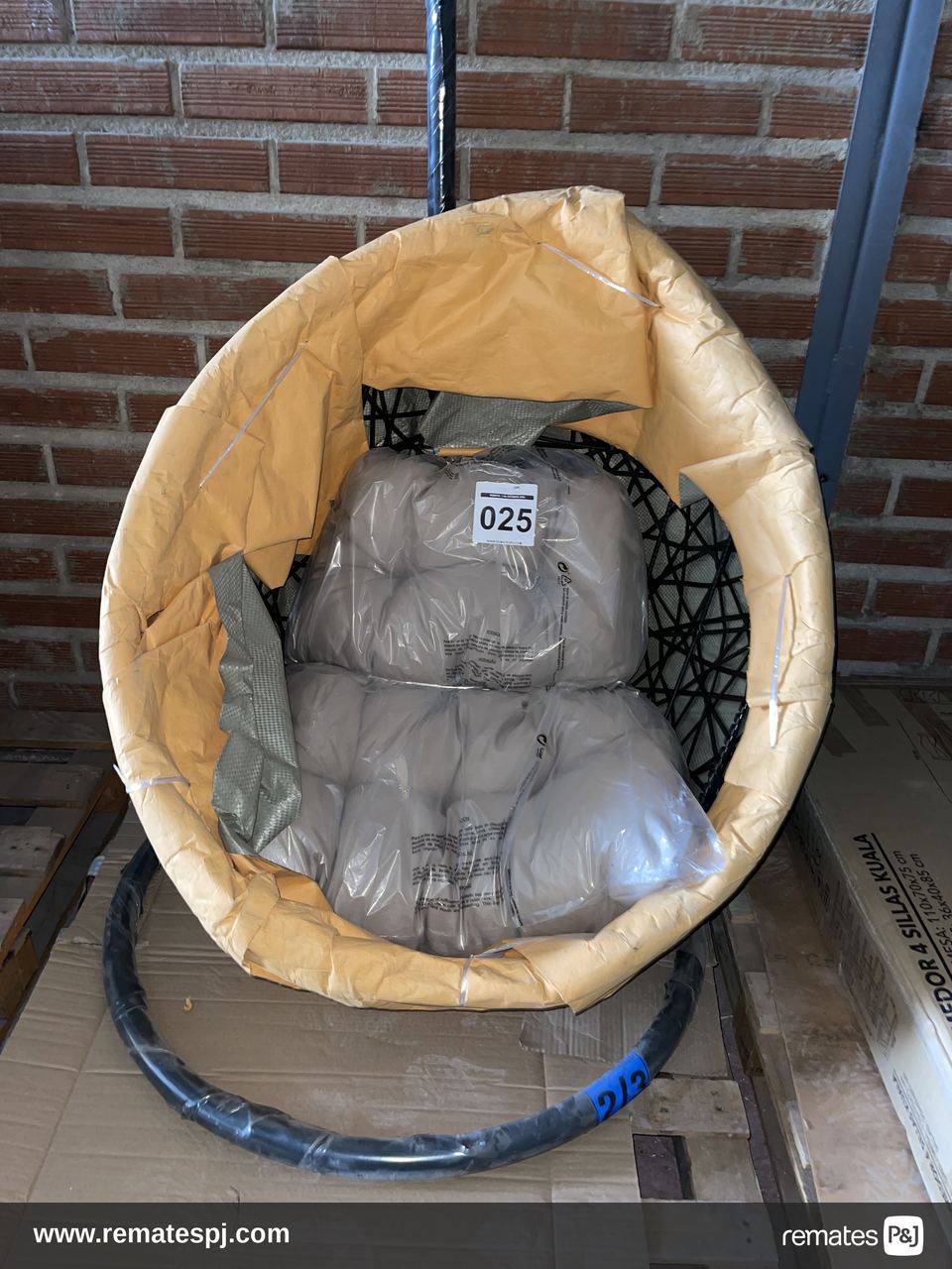 Silla Colgante de Terraza Ratan Café