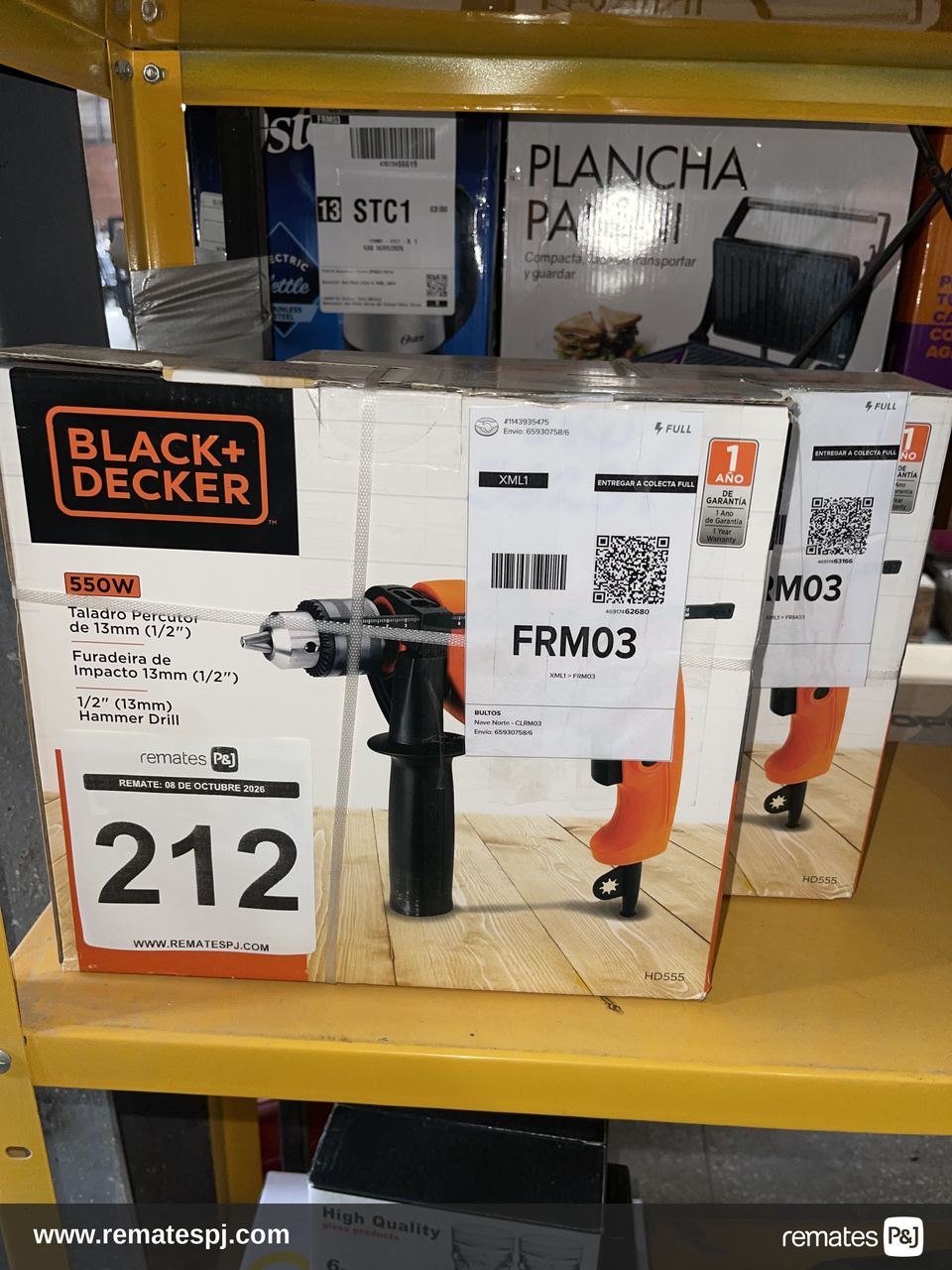TALADRO PERCUTOR   550W BLACK & DECKER