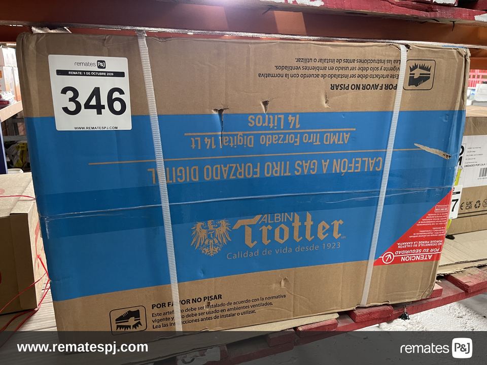 Calefont gas licuado 14 litros Albin Trotter