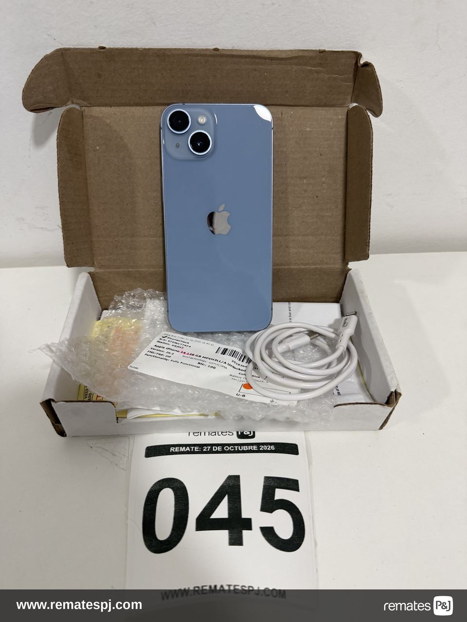 iPhone 14 128GB Azul Reacondicionado