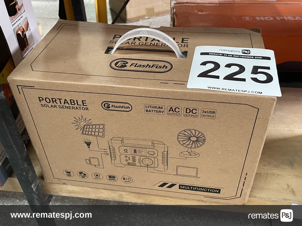 Generador Solar Portatil con Bateria
