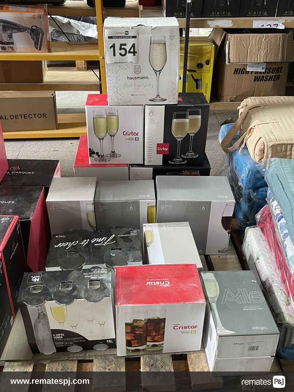 Variedad de Set de Copas de Cristal