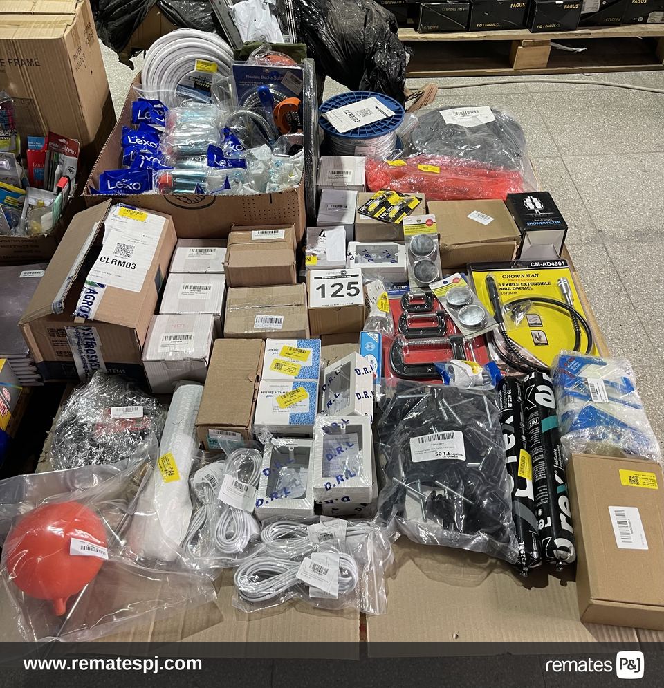 PALLET VARIEDAD DE ARTICULOS DE FERRETERIA