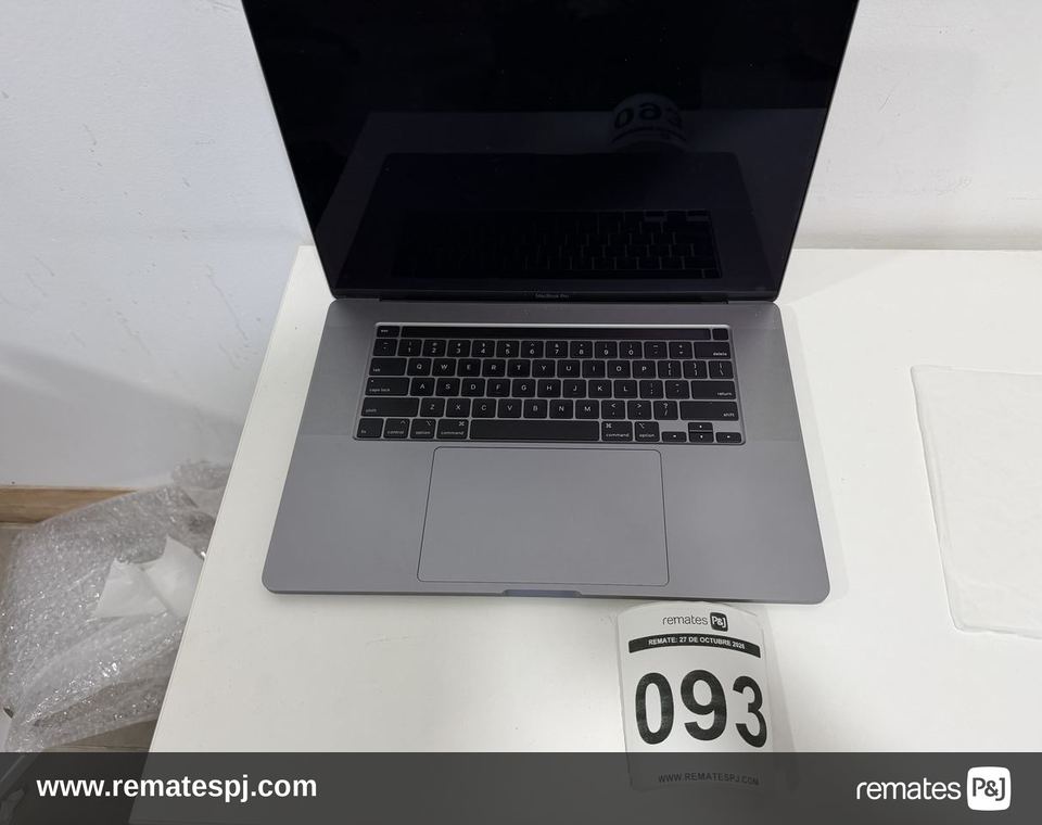 Apple MacBook Pro 2019 16" Intel Core i9 16GB RAM 1TB SSD Gris Espacial reacondicionado