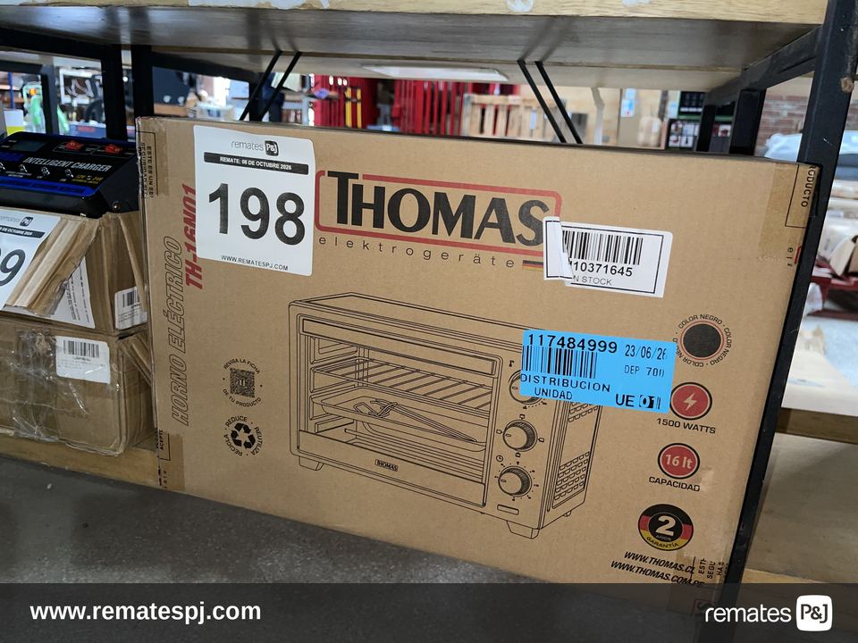 HORNO ELECTRICO 16L THOMAS