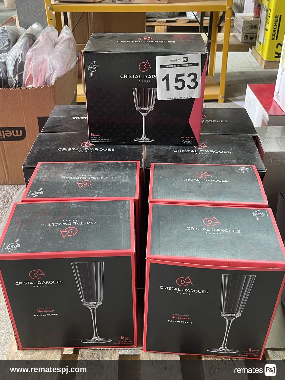 Variedad de Set de Copas de Cristal CRISTAL D'ARQUES